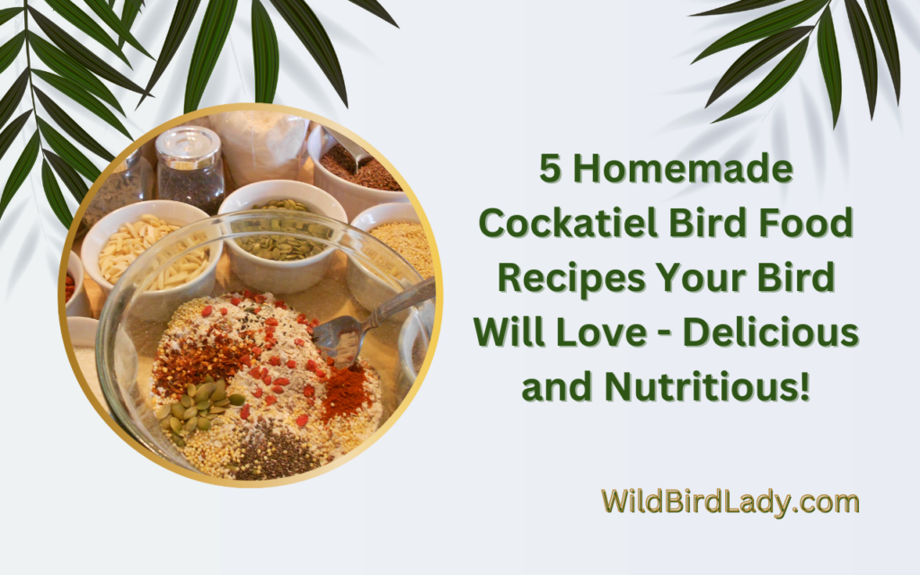 5 Homemade Cockatiel Bird Food Recipes Your Bird Will Love – Delicious and Nutritious!