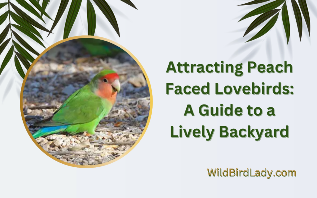Attracting Peach Faced Lovebirds: A Guide to a Lively Backyard