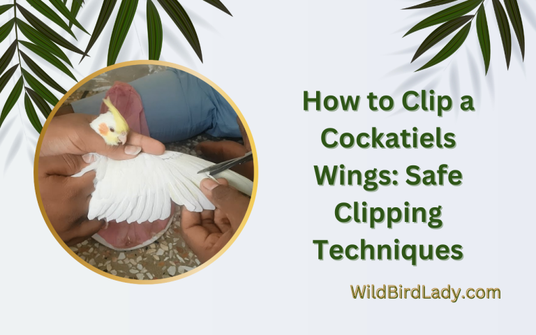 How to Clip a Cockatiels Wings