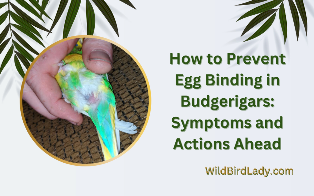 How to Prevent Egg Binding in Budgerigars: Symptoms and Actions Ahead