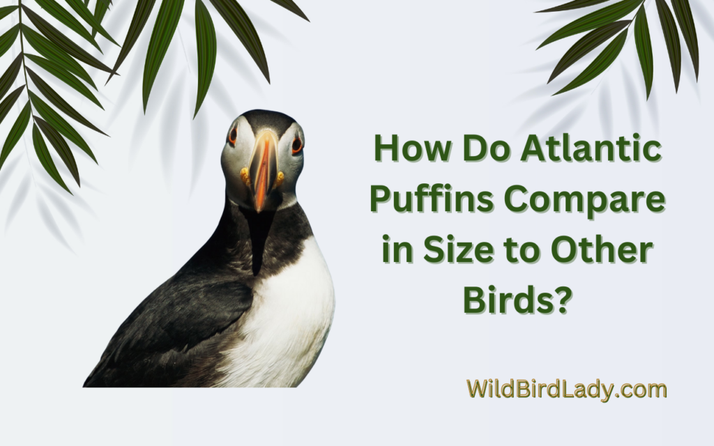 How Do Atlantic Puffins Compare in Size to Other Birds?