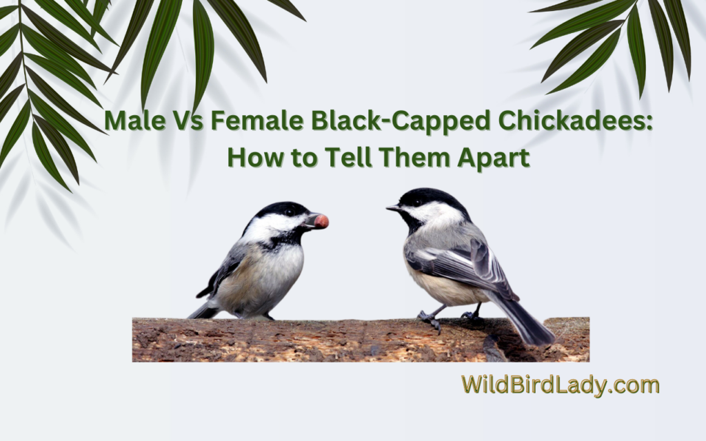 Male Vs Female Black-Capped Chickadees: How to Tell Them Apart