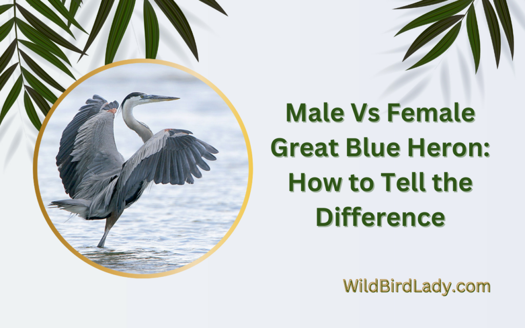 Male Vs Female Great Blue Heron: How to Tell the Difference