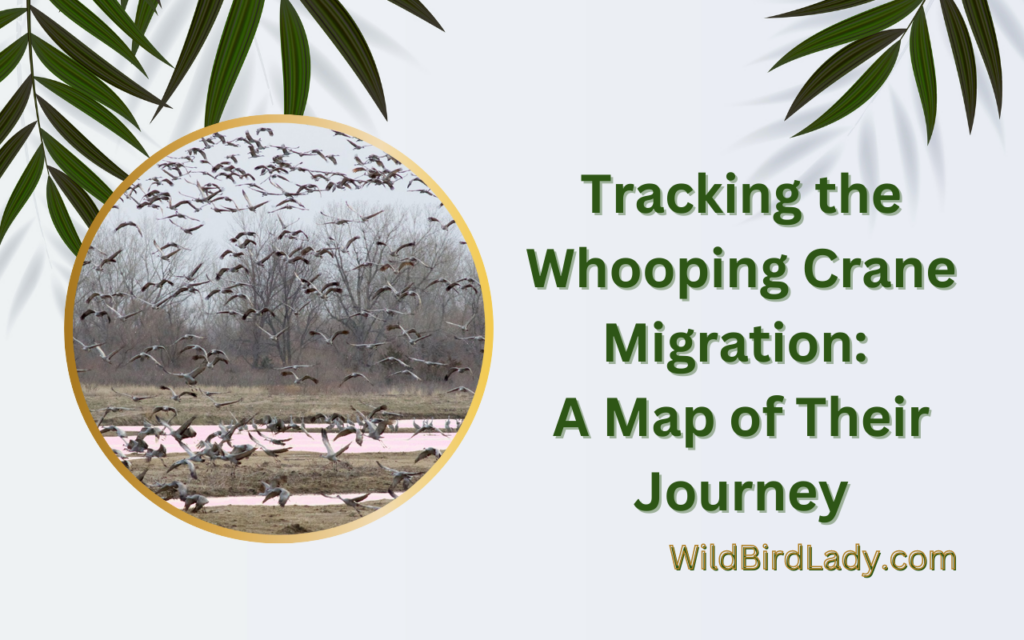 Tracking the Whooping Crane Migration: A Map of Their Journey
