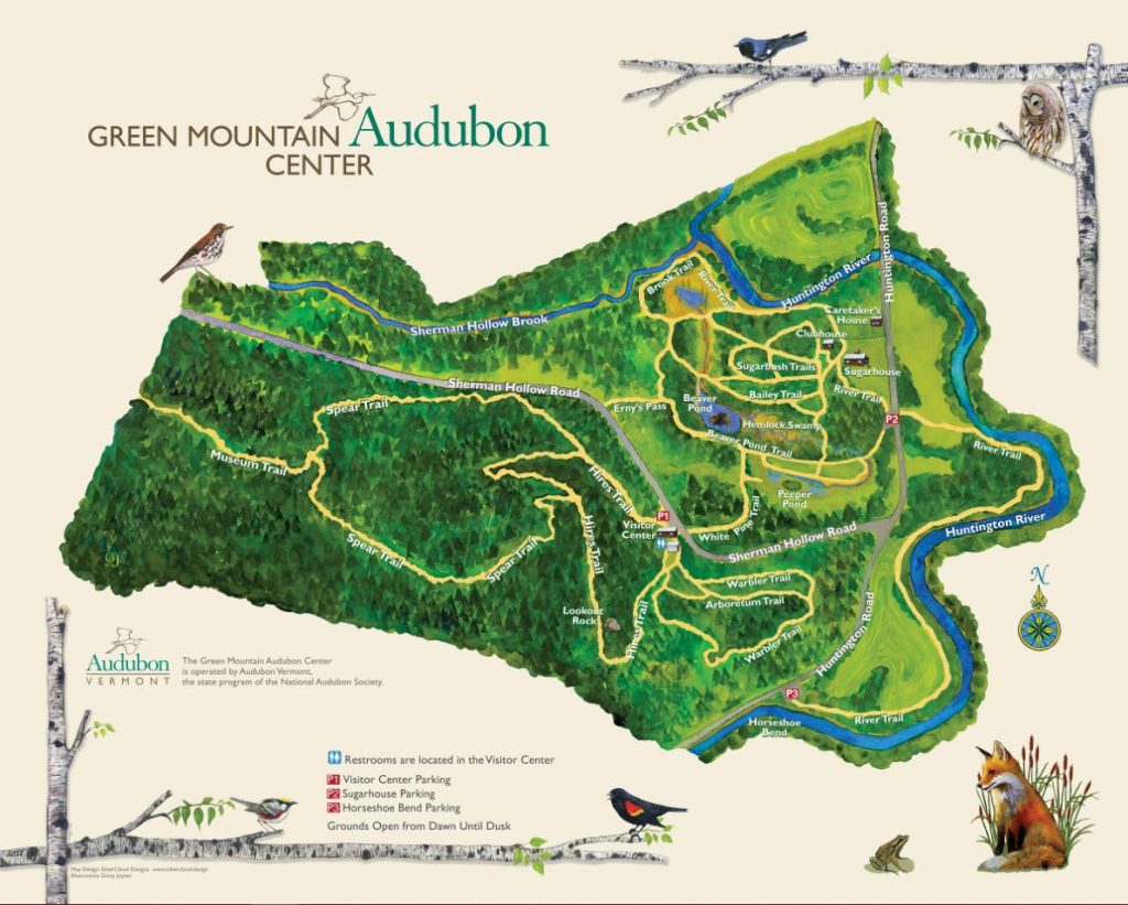 Green Mountain Audubon Center - Spots for Vermont Birding