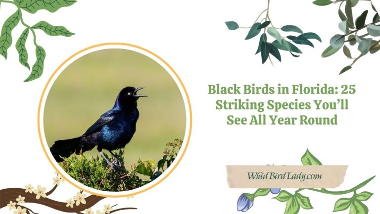 Black Birds in Florida 25 Striking Species You’ll See All Year Round