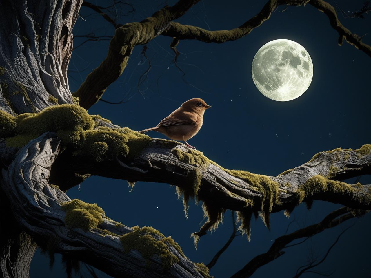 Can Birds See in the Dark