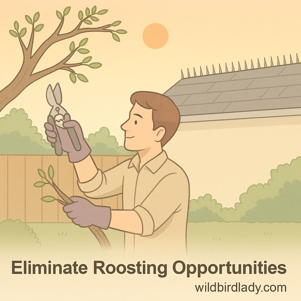 Eliminate Roosting Opportunities